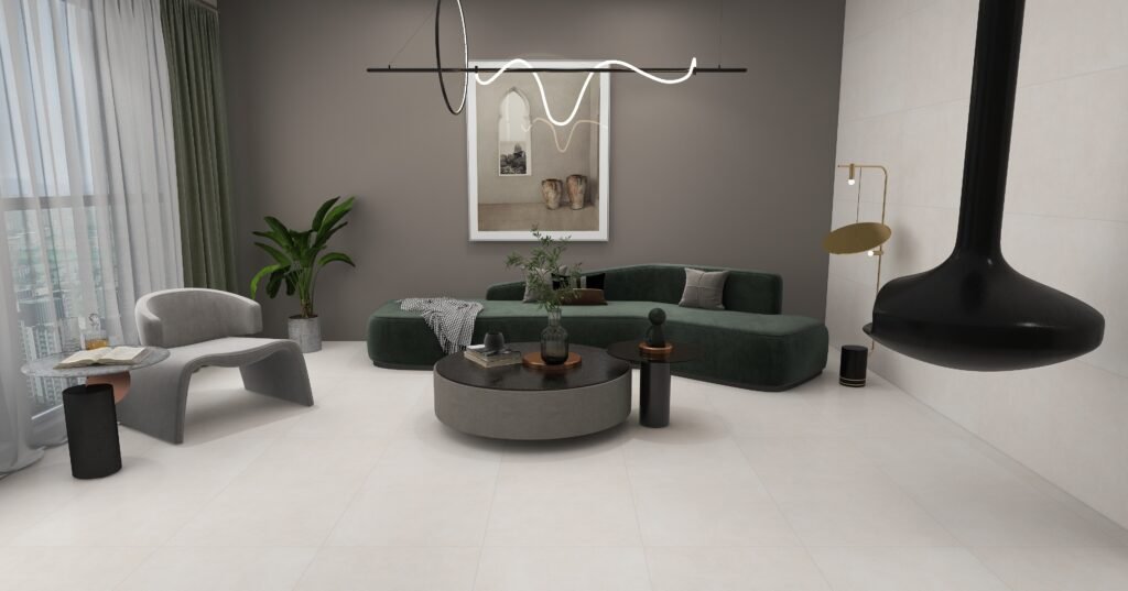 PORTLAND BONE SATIN 60X120